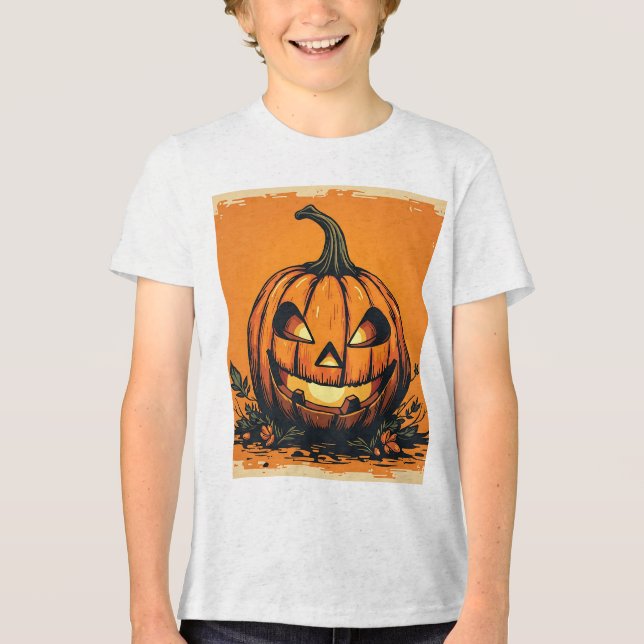 Niedlicher Halloween Kids-T - Shirt (Vorderseite)