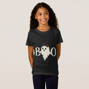 Niedlicher Halloween Kids T - Shirt - "Boo" Geist 