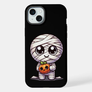 Niedlicher Halloween-Kürbis iPhone 15 Plus Hülle
