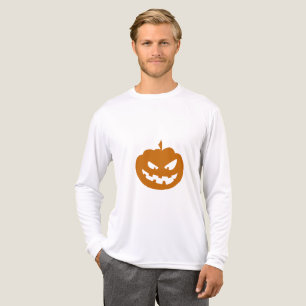 Niedlicher Halloween-Kürbis Tri-Blend Shirt
