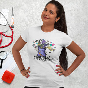 Niedlicher Halloween-medizinischer Assistent T-Shirt