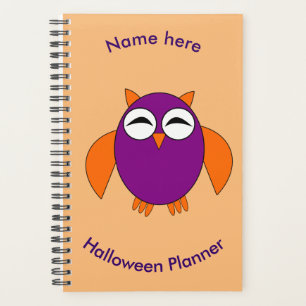 Niedlicher Halloween-Planer Planer