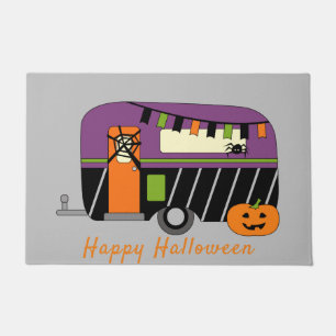 Niedlicher Halloween RV Camper individuell einstel Fußmatte