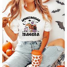 Niedlicher Halloween Spooktacular-Lehrer