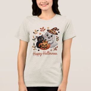 Niedlicher Halloween-T - Shirt - Whimsikstiere