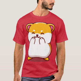 Niedlicher Hamster Laughing Cartoon T-Shirt