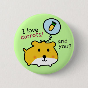 niedlicher Hamster timmy Button