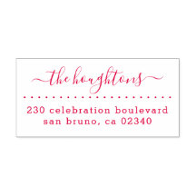 Niedlicher handgeschriebener Familienname Moderne 