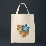 niedlicher hanukkah Teddy Bär Holstern von david Tragetasche<br><div class="desc">So ein niedlicher kleiner Bär, der Emotion und Action ausdrückt. Die von Dooni Designs bereitgestellt. Ein tolles Geschenk für Teddybären-Sammler, Kinder oder nur für alle, die Lieben tragen und ein Lächeln brauchen. Viele Produkte sind anpassbar!</div>