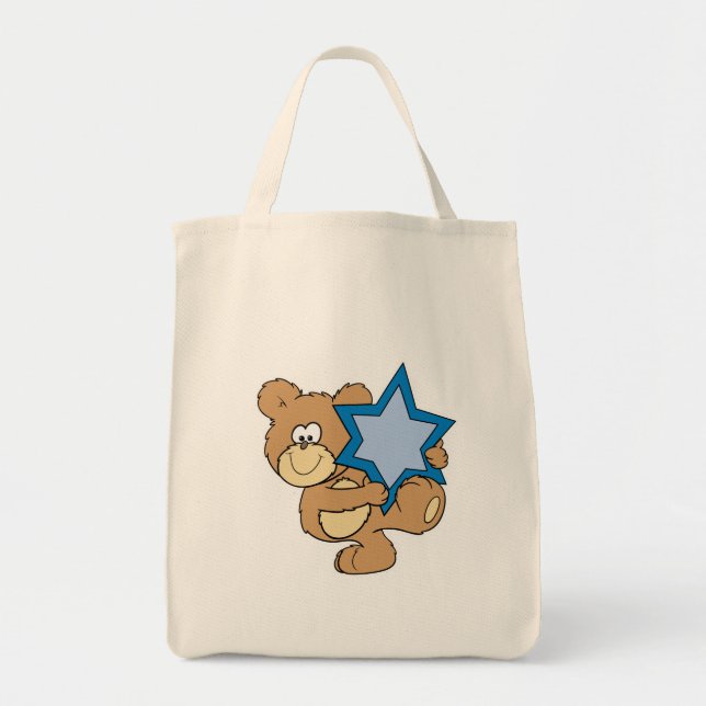 niedlicher hanukkah Teddy Bär Holstern von david Tragetasche (Vorne)