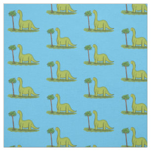 Niedlicher Happy Green Brontosaurus Dinosaurier Ca Stoff