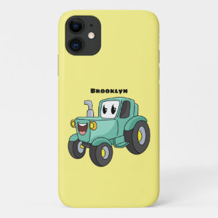 Niedlicher Happy Green Traktor Cartoon Case-Mate iPhone Hülle