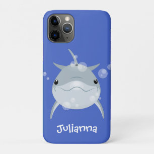 Niedlicher Happy-Kawaii-Delphin-Cartoon Case-Mate iPhone Hülle
