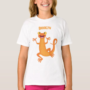 Niedlicher Happy-Orange-Tänzer T-Shirt