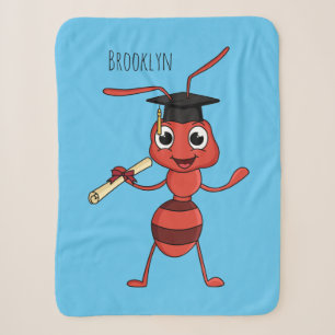 Niedlicher Happy Red Ameise Cartoon Sherpadecke