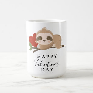Niedlicher Happy Valentinstag Kaffeetasse