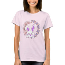 Niedlicher Hase Floral