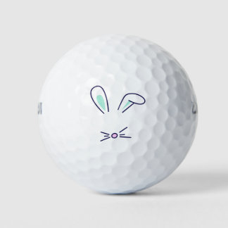 niedlicher Hase Golfball