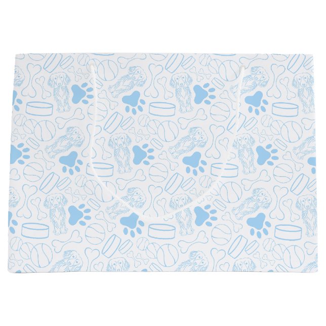 Niedlicher Hasenwurst Große Geschenktüte (Vorderseite)