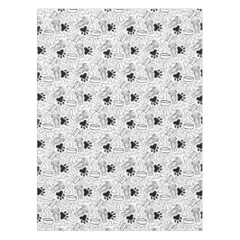 Niedlicher Hasenwurst Tischdecke