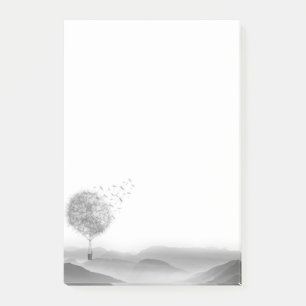 Niedlicher Heißluft-Ballon-Löwenzahn-Samen-Schla Post-it Klebezettel