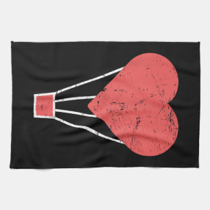 Niedlicher Heißluftballon Geschirrtuch