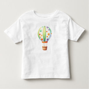 Niedlicher Heißluftballon Kleinkind T-shirt