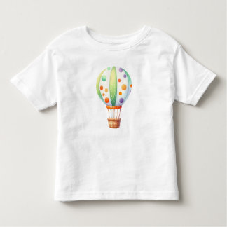 Niedlicher Heißluftballon Kleinkind T-shirt