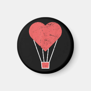 Niedlicher Heißluftballon Magnet