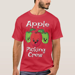 Niedlicher Herbst Herbst Obstgarten Matching Famil T-Shirt