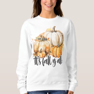 niedlicher Herbst Saisonkürbis Sweatshirt