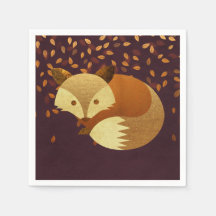 Niedlicher Herbstfox