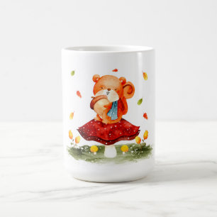 Niedlicher Herbstscheider Kaffeetasse