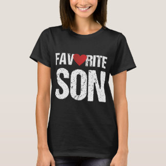 Niedlicher Herzfavorit Son Gift Ideen T-Shirt