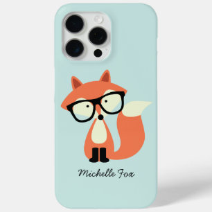 Niedlicher Hipster Red Fox Case-Mate iPhone Hülle
