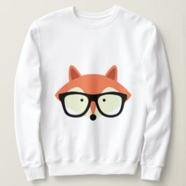 Niedlicher Hipster Red Fox Sweatshirt