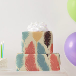 Niedlicher, hoch entwickelter Premium Monogram Kin Geschenkpapier