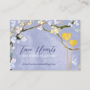 Niedlicher Hochzeitsplaner Visitenkarte