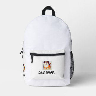 Niedlicher Hoggy-Rucksack Bedruckter Rucksack