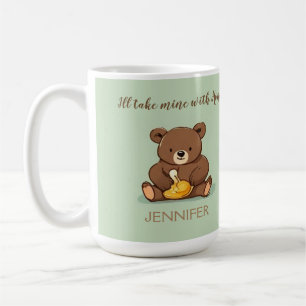 Niedlicher Honey Jar Custom Coffee Tasse