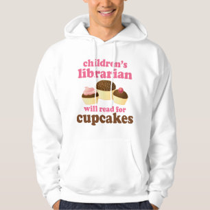 Niedlicher Hoodie der Kuchen-Leser-Kinder der
