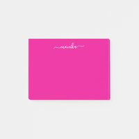 Niedlicher Hot Pink-Individuelle Name