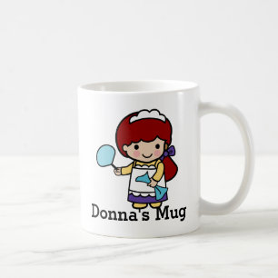 Niedlicher Housekeeper Kaffeetasse