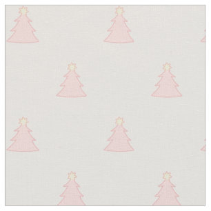 Niedlicher Hübscher Rosa Weihnachten Stoff
