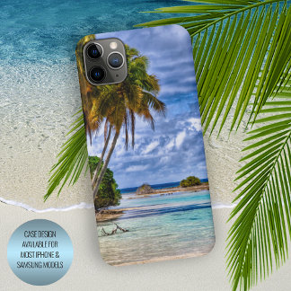 Niedlicher Hübscher Sommer Hawaii Beach Wasserfarb iPhone 15 Pro Max Hülle