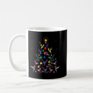 Niedlicher Hummingbird Weihnachtsbaum Weihnachtsge Kaffeetasse