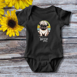 Niedlicher Hund Baby Strampler