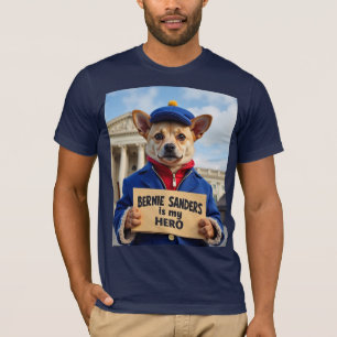 Niedlicher Hund Bernie Sanders ist mein Held Sweat T-Shirt