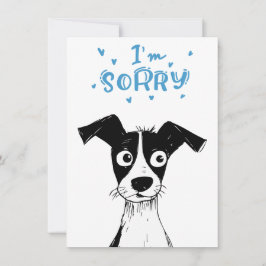 Niedlicher Hund Cartoon Geburtstag Funny Belated C