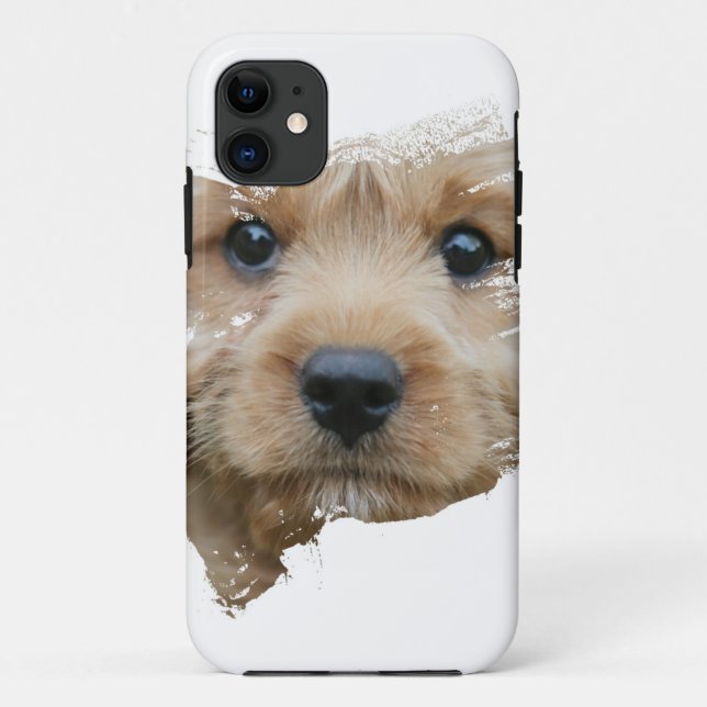 Niedlicher Hund Case-Mate iPhone Hülle (Rückseite)